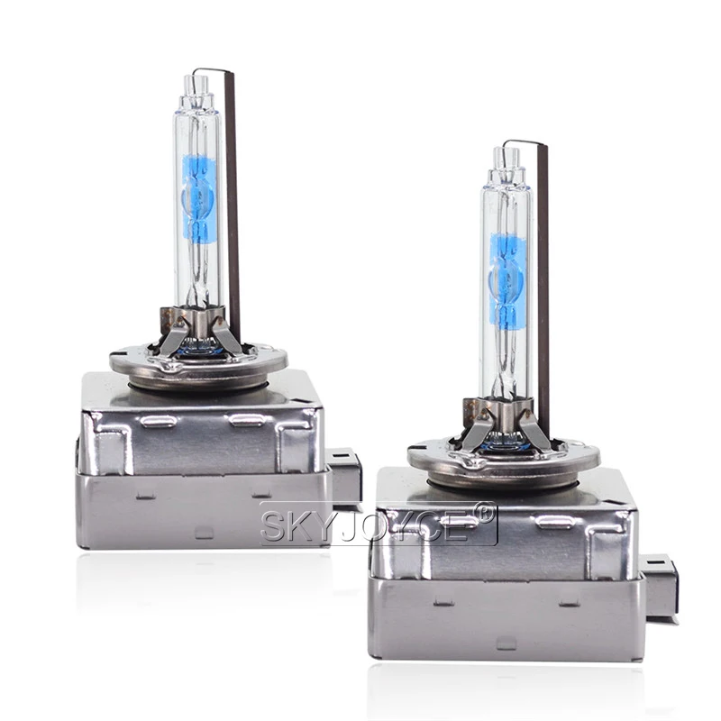 HIDLT 2020 New 2PCS UV Free Super Vision 55W 5500K D1S Xenon Bulb Metal Base Coating Layer Car Light 35W D1S D3S HID Xenon Lamp (1)