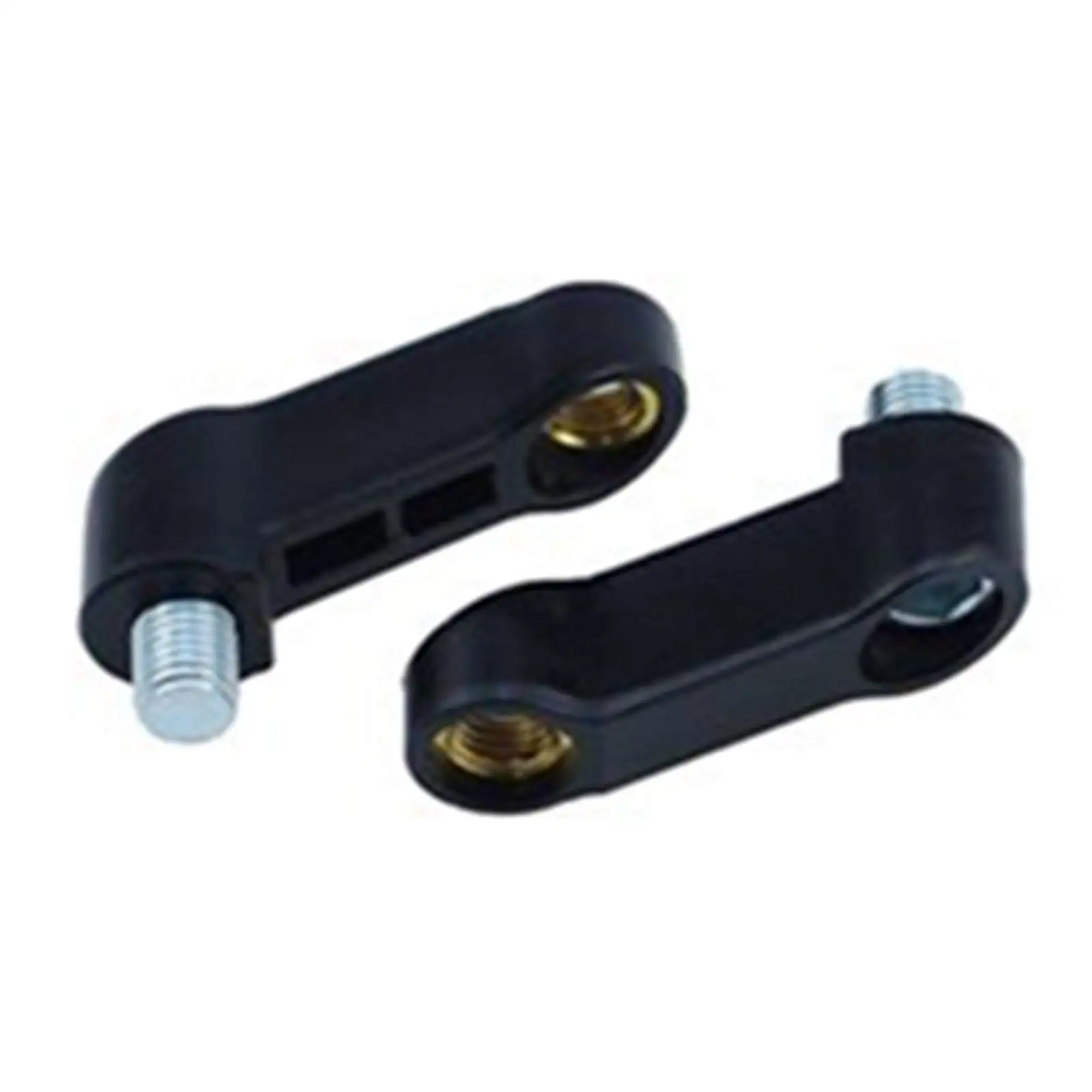 1Pair Universal 10mm Motorcycle Rear View Mirror Mount Riser Extender