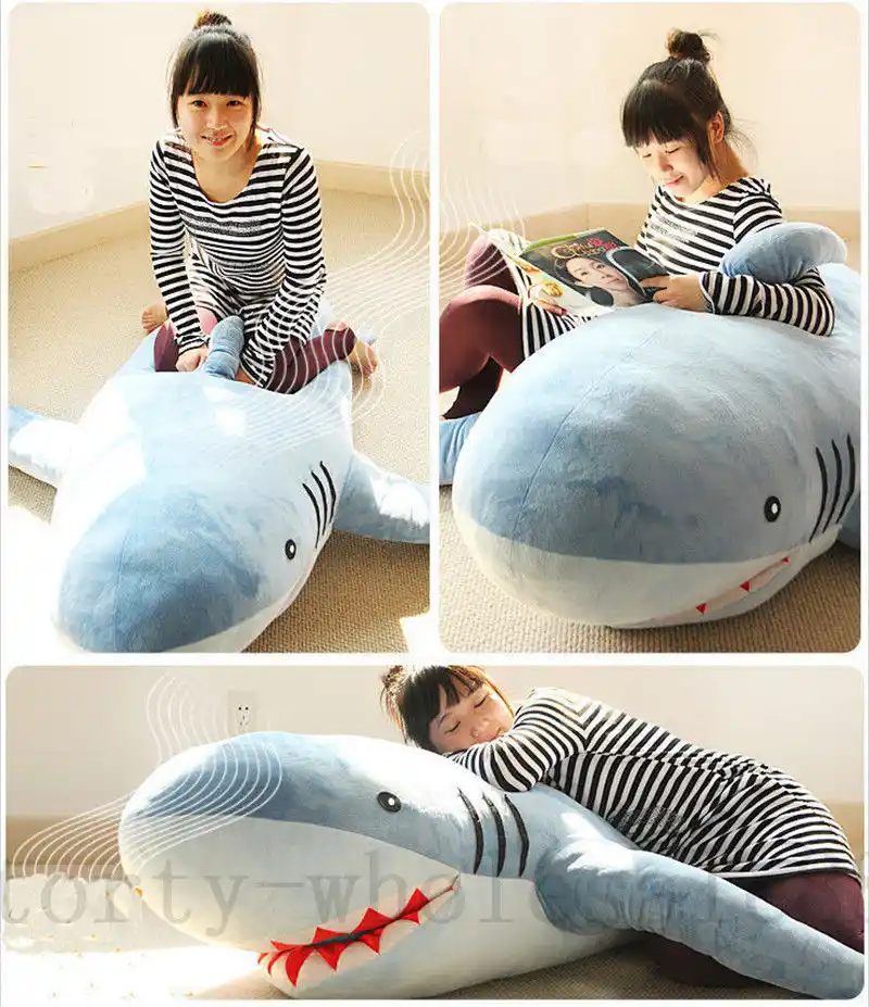 giant shark plush