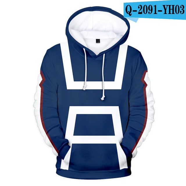 2 To 13 Years Kids Hoodies My Hero Academia 3d Printed Boys Girl Hoodie Sweatshirt Boku no Hero Academia Jacket Children Clothes - Цвет: tz-331