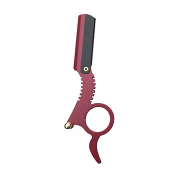 

Stainless Steel Razor Handle Change Blade Type Hairdressing Durable Trimmer Portable Professional Comfortable Shaver Holder