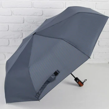 

Automatic umbrella "Strip", 3 folds, 8 needles, R = 47 cm