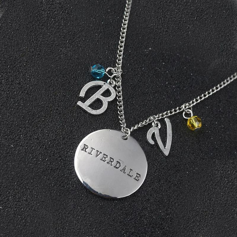 Подвесное ожерелье с подвеской в виде Бетти и Вероники в стиле сериала ривердейла