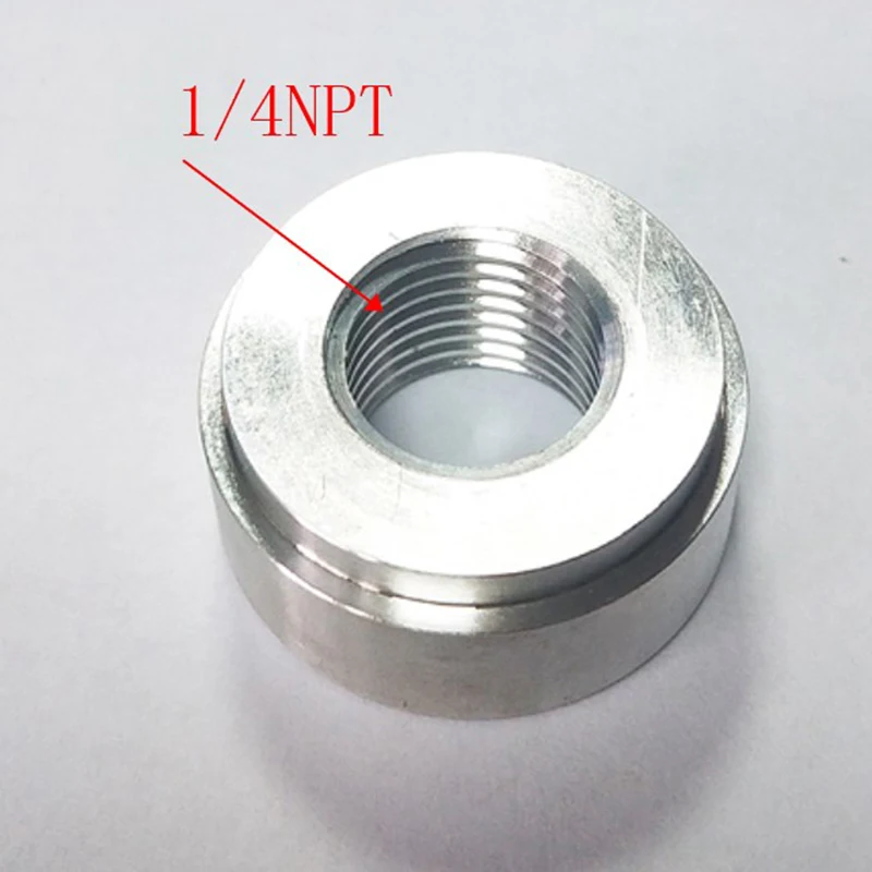 Hose Fitting Adapter 1/4 NPT 1/2NPT 3/8NPT 1/8NPT M16 M18 Thread Female Aluminum Weld Connector Nut On Bung Fitting Adapter Auto Part