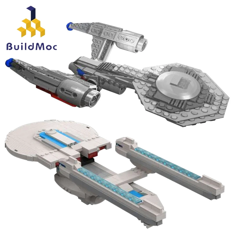 Buildmoc 7778 чередующая звезда-космический корабль поколения тройника американское