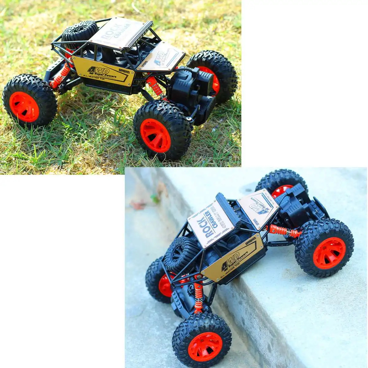 12 км/ч 4WD 1/16 RC автомобили обновленная версия 2,4G радиоуправляемые игрушечные машинки RC скоростные грузовики внедорожные Грузовики Игрушки для детей