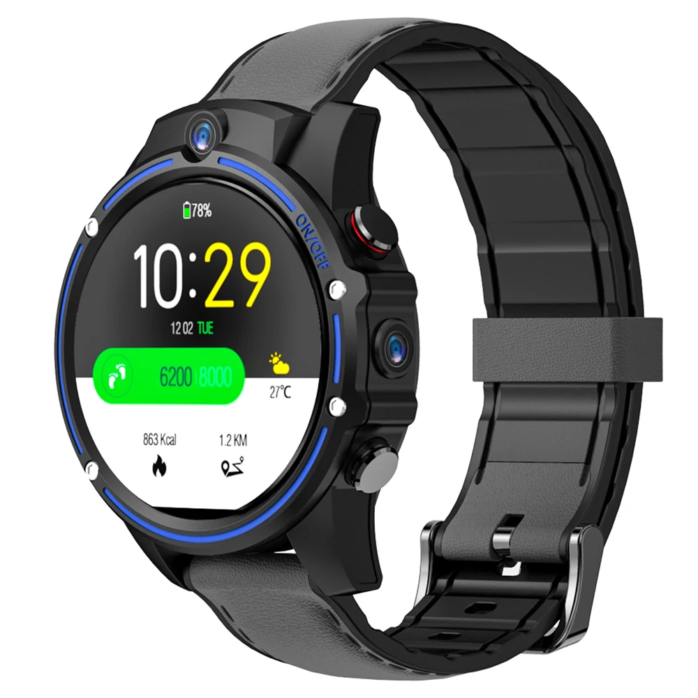 

Kospet Vision Smart Watch 3GB 32GB 5.0MP Dual Camera GPS 1.6 inch Android 7.1 4G Smart Watch Phone Bluetooth Men For IOS Android