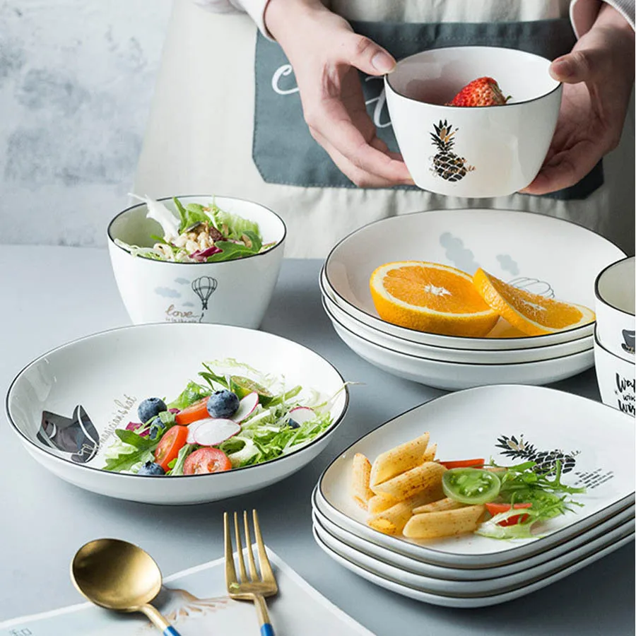 Японская керамика чаша, Бытовая Посуда, рисовая чаша, десертная чаша