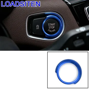 

Car Decorative Chromium Auto Ignition Button Interior Accessories Mouldings Sticker Strip Modification 18 19 FOR BMW X2 series