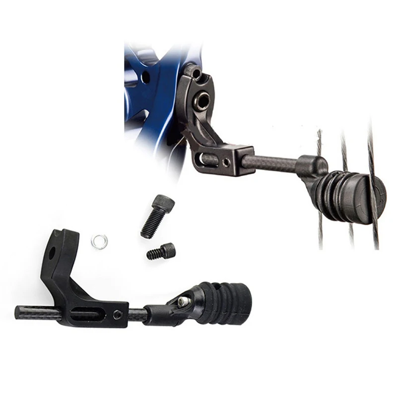 

Archery Compound Bow String Stop Suppressor Stabilizer Silencer Vibration Damper Practical Bow Accessories