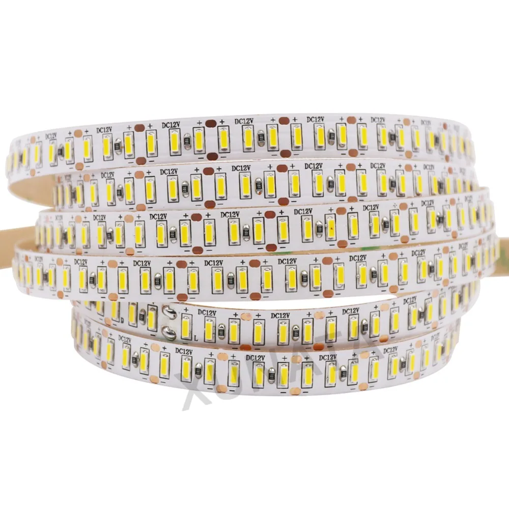 5 м DC12V SMD3014 светодиодный светильник 560 светодиодный s/M 204 светодиодный s/M гибкий светодиодный водонепроницаемый супер яркий светодиодный светильник для украшения дома
