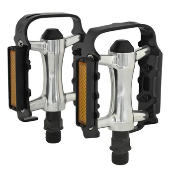 

Durable With Reflector Non Slip Outdoor Easy Install Practical Mountain Bike Metal Bicycle Pedal Direct Fit Cycling Universal