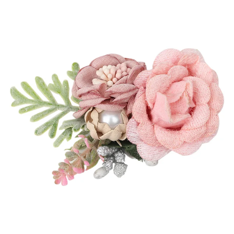 2022 New Chiffon Flower Hair Clips Pins Accessories Cute Hair Clips Pins for Baby Girls Toddlers Hairpin Kids заколка для волос