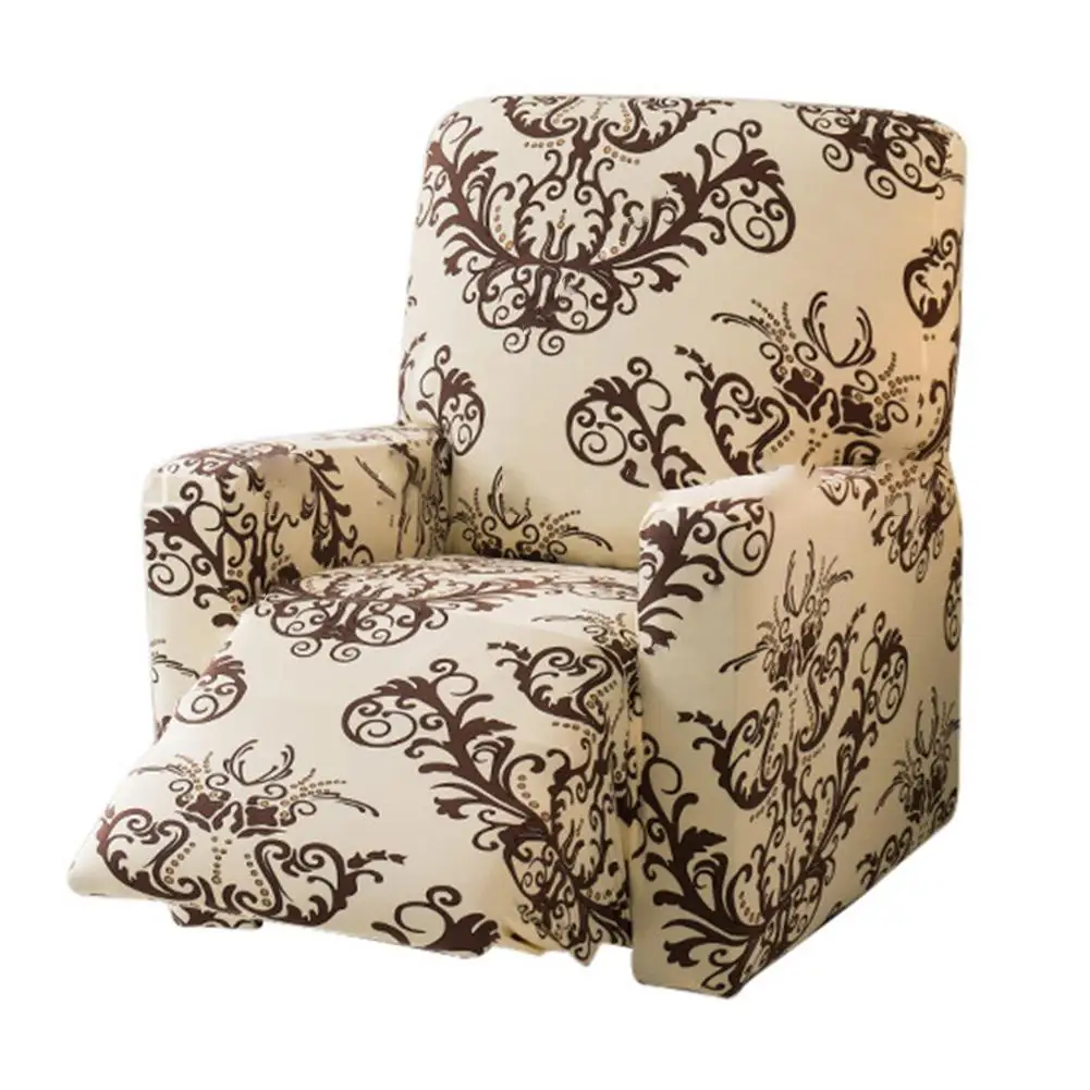 Эластичный откидной Чехол для дивана нескользящий Съемный и моющийся Электрический чехол для кресла# 4O - Цвет: Coffee