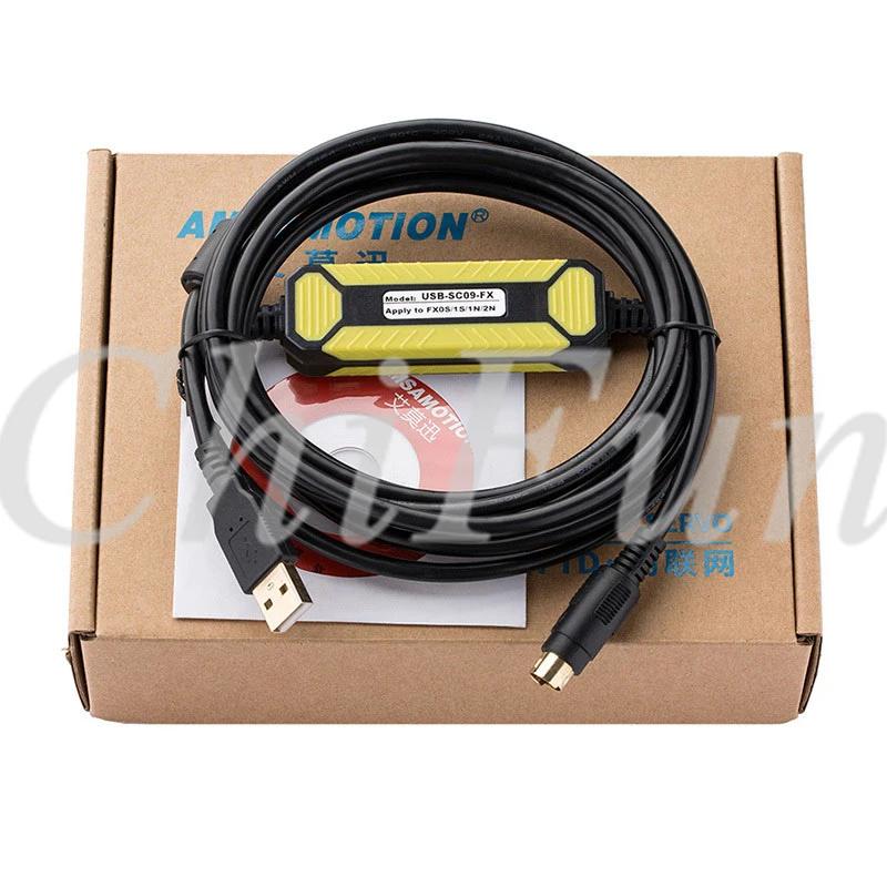 

Строчный Кабель для программирования FX1n/2n/3u/1s/3g/0n/0s