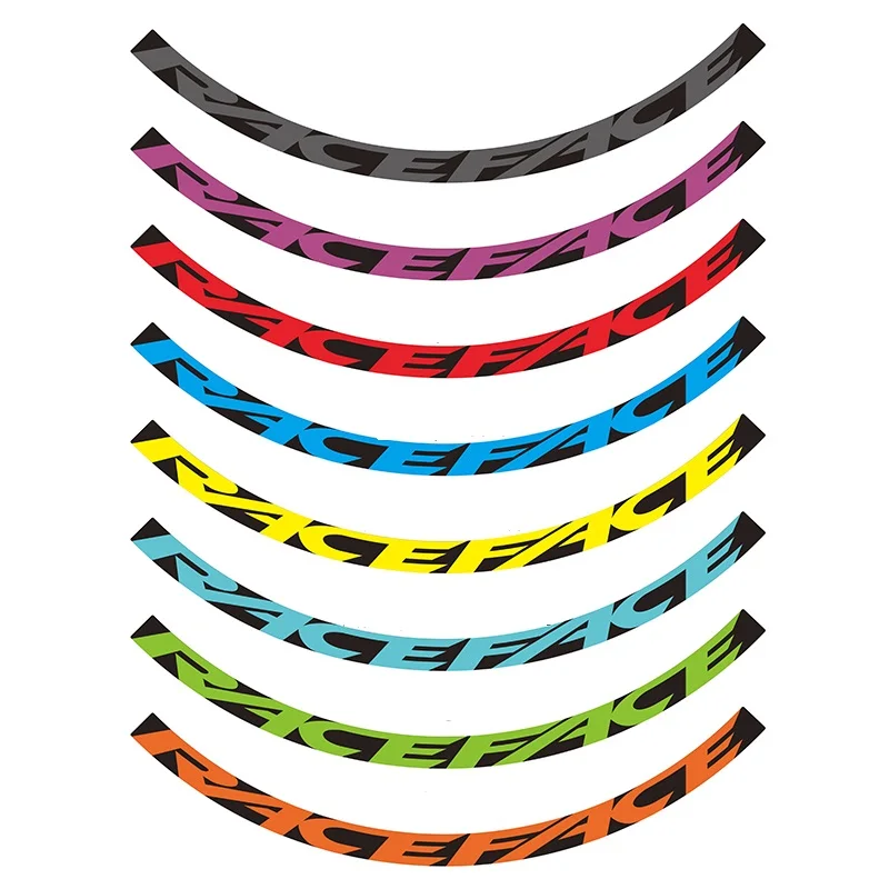 RACEFACE ARC30 колеса Стикеры для горного велосипеда MTB наклейка с велосипедом на стену