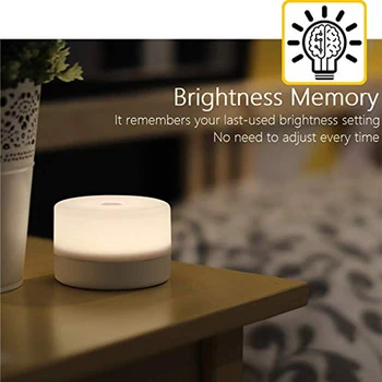 

New Bedside Lamp Dimmable Press Light, Children'S Adult Led Night Light, Table Decoration Mood Light, Bedroom Living Room Baby N