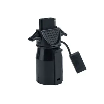 

12V US Standard 7-pin to 4-pin flat trailer car Connection Plug with Dust Cover A2844 for Trailer Van Vehicle