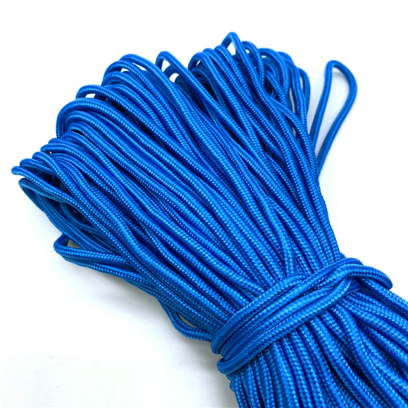 Nylon Cord 10yards/Lot 3mm Cord Rope Parachute Lanyard Rope Climbing Camping Survival Equipment Paracord Bracelet Mask Lanyards