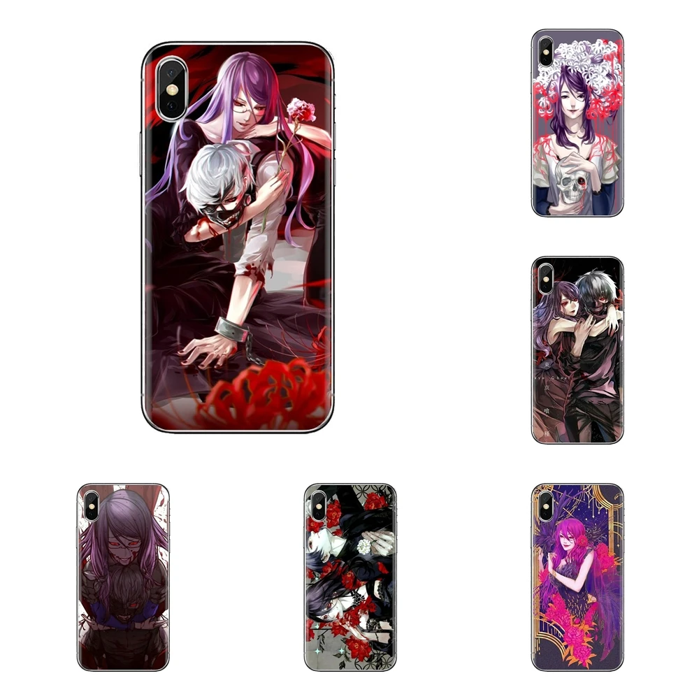 Для iPhone XS Max XR X 4 4s 5 5S 5C SE 6 6S 7 8 Plus samsung Galaxy J1 J3 J5 J7 A3 A5 TPU чехол аниме Rize Kamishiro |