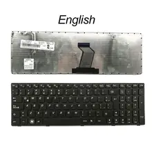 Английская и русская клавиатура для ноутбука Lenovo G580 Z580A G585 Z585 B580