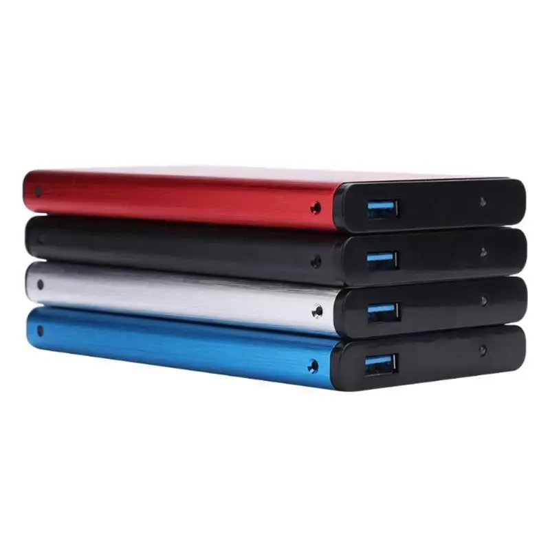 Алюминиевый 2,5 дюймовый HDD SSD чехол SATA для USB 3,0 адаптер жесткий диск корпус