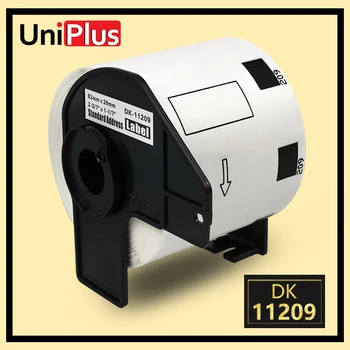 

UniPlus DK-11209 Strong Adhesive Labels 62*29mm 800pcs Adrres Sticker for Brother QL-1110NWB QL-500 QL-550 QL-710W 800 Printer