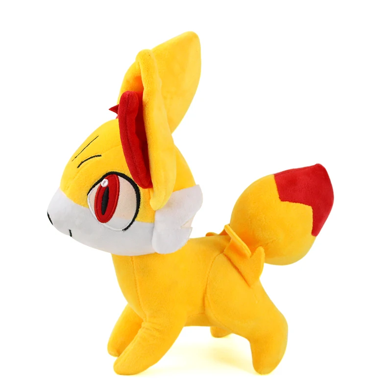 34 см Большой размер аниме Peluche игрушка Fennekin животное мягкие плюшевые игрушки для малышей отличный рождественский подарок для детей
