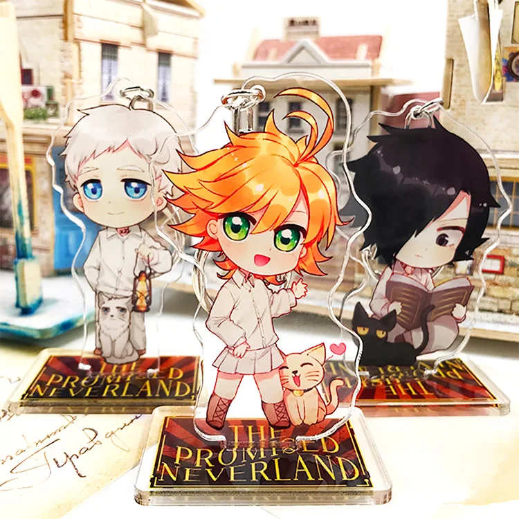 Anime La Promessa Neverland Emma Norman Cuscino Peluche Ray Carino Bambola