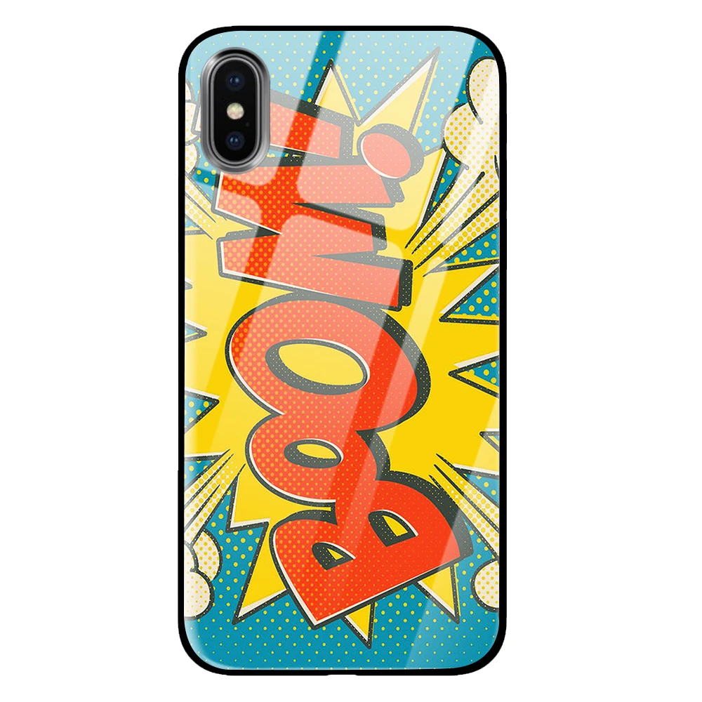 Радужный rerto pop для iPhone 5 5S 6 6s 7 8 Plus X XS XR 11 Pro макс. закаленное стекло чехлы - Цвет: 6