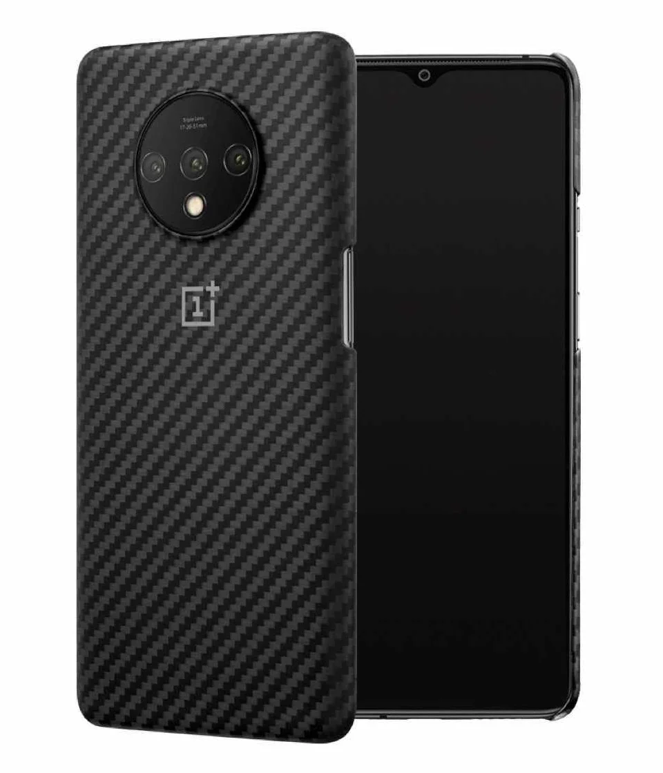 OnePlus 7T защитный чехол Karbon песчаник идеальное соответствие надежная защита заниженный профиль поднятый край