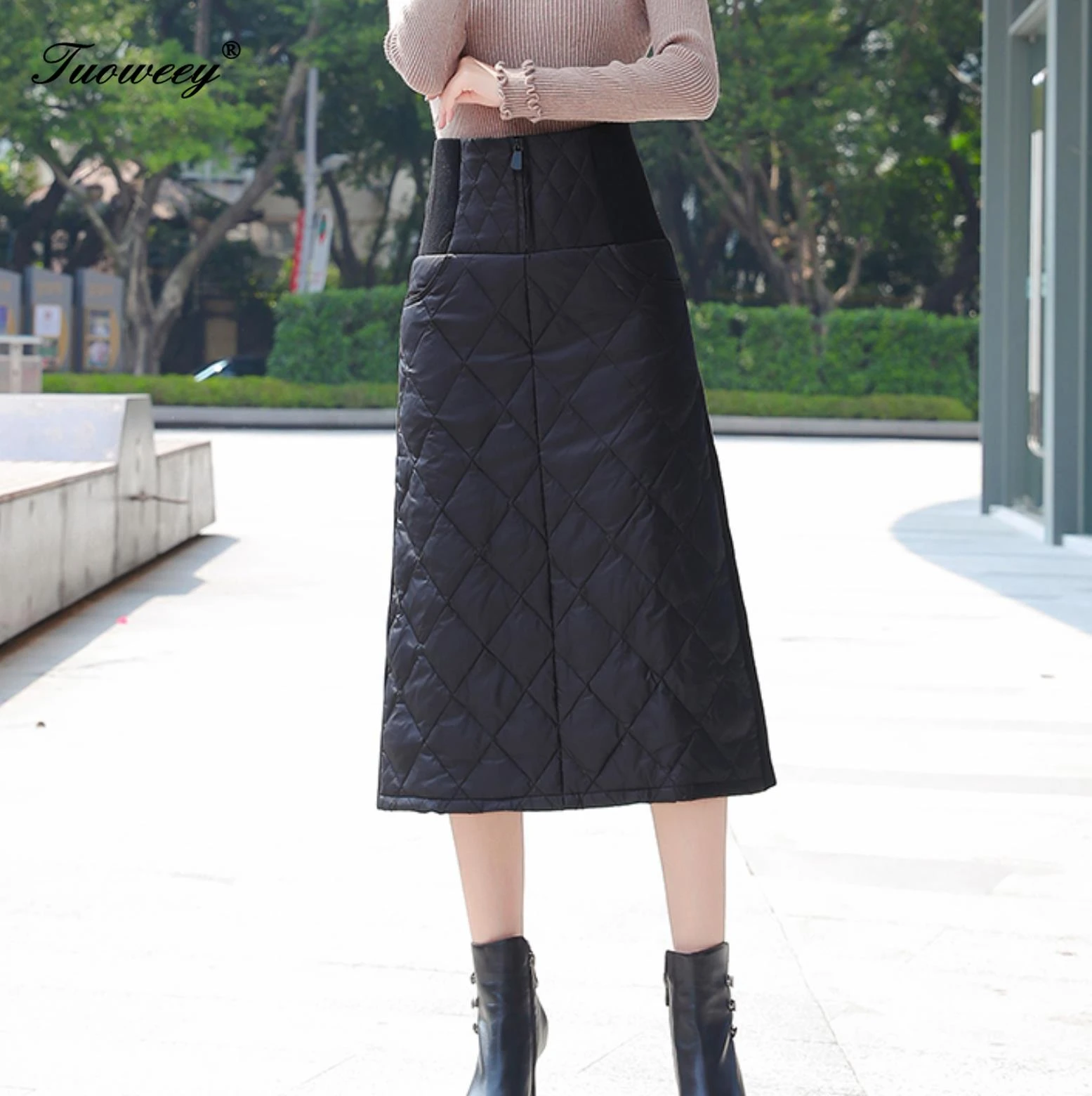 Plus size down skirt Outlet