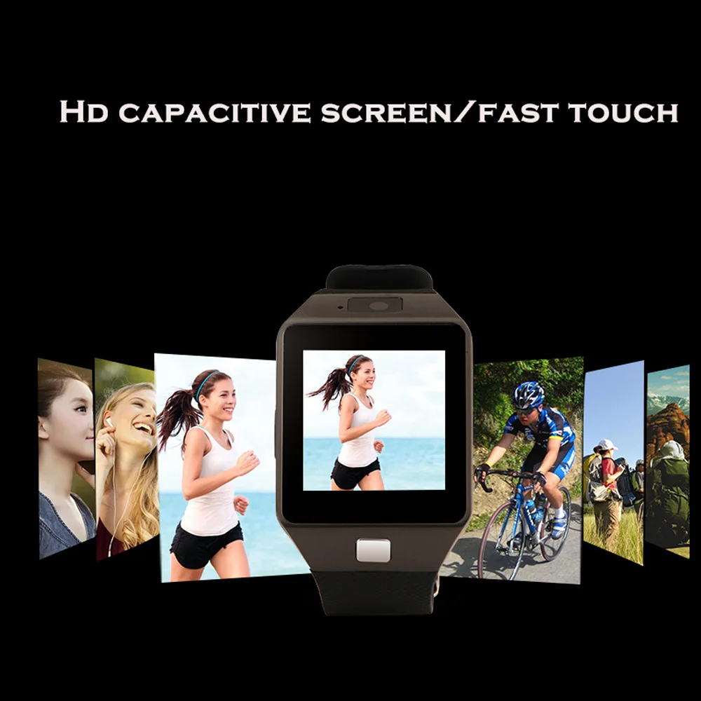 DZ09 Bluetooth смартфон часы Push сообщение Телефон Вызов SIM TF карта камера для iPhone для samsung для HUAWEI Smartwatch