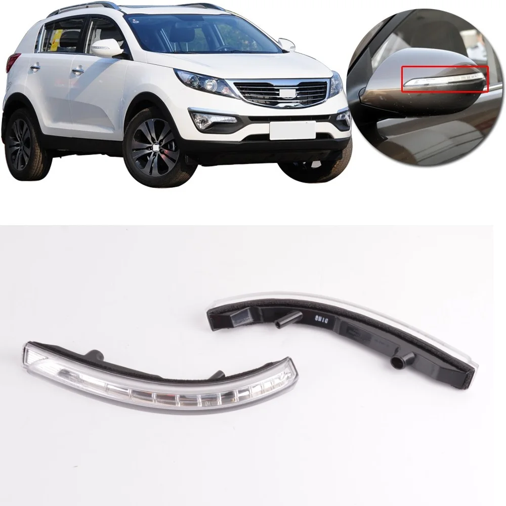 Оригинальный светодиодный поворотник CAPQX для бокового зеркала заднего вида KIA
