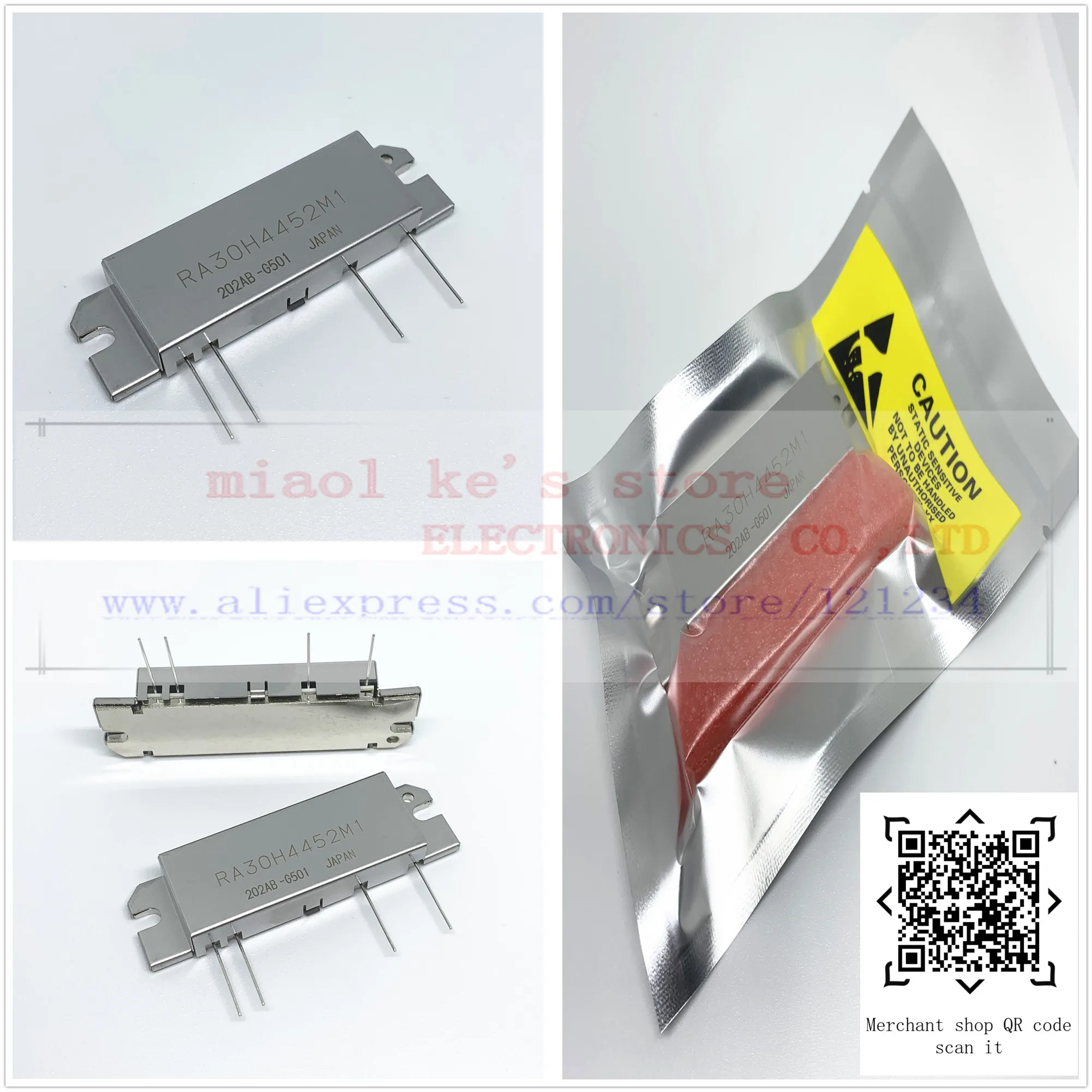 100%New original: RA30H1317M1 RA30H2127M1 RA30H3847M1 RA30H4452M1 H2M - RF MOSFET MODULE | Электронные компоненты и