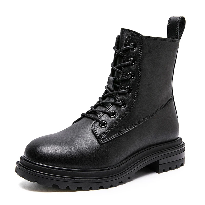 Platform Boots Women Ankle Boots Female Women Shoes Woman Booties Boot Female Chunky Shoes For Women 2020 Chaussure Femme Black