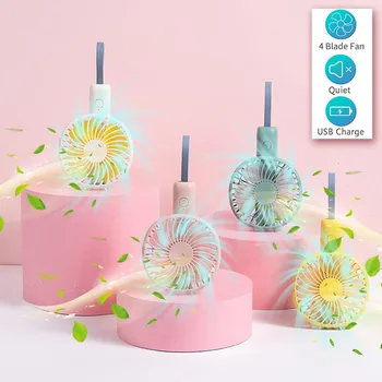 

Low Noise Smart Home Portable Handheld Multi-function Mini Fan Desk Stroller Table Fan Cooling Electric Fan
