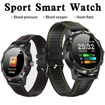 

Blood Pressure Smart Watch Men Waterproof Activity Tracker Fitness Tracker Heart Rate Smartwatch Clock android iphone IOS phone