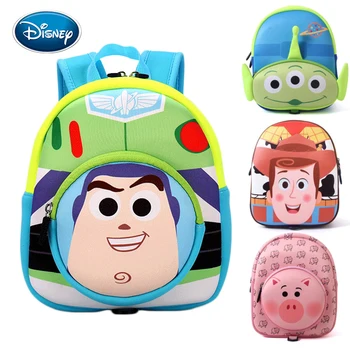 

Disney Baby Cartoon Plush Doll Anti-lost Bag Male And Female Baby Travel Toy Backpack Toy Story/Mickey/Avengers League
