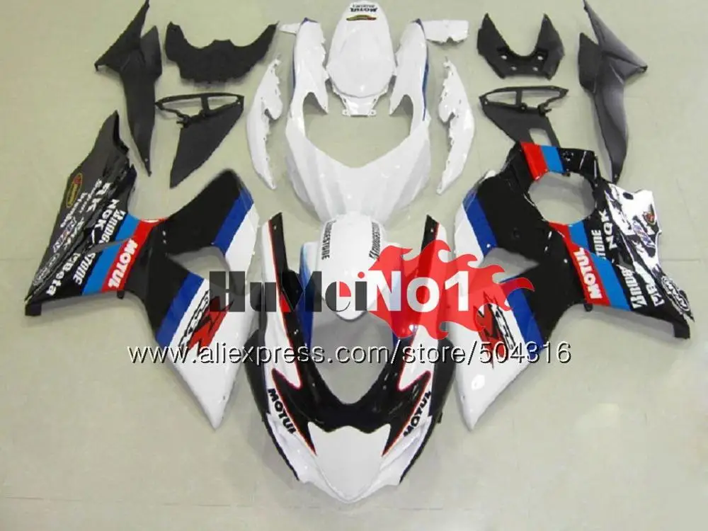 No. 12 Инъекции для SUZUKI GSX-R1000 GSXR 1000 K9 23MC. 1 синий GSXR1000 2009 2010 2011 2012 2013 09, 10, 11, 12, 13 лет, 16 обтекатель oem - Цвет: No. 12
