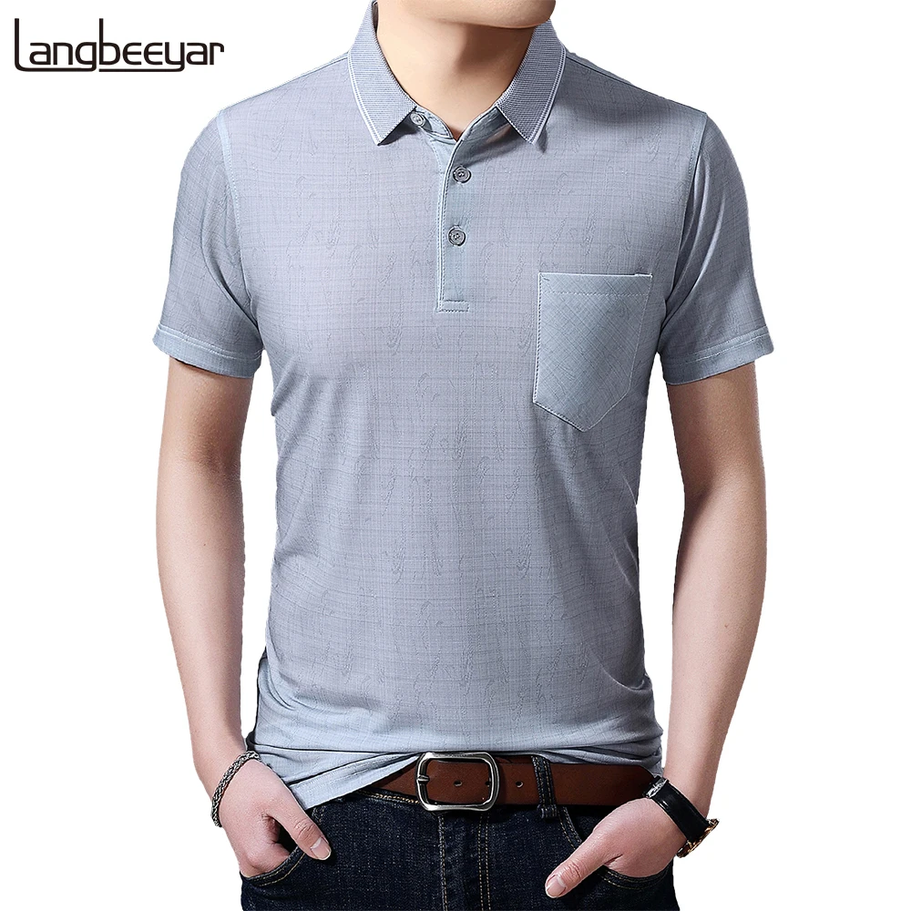 

2020 New Summer Brand Polo Shirt Men Logo Short Sleeve Turn Down Collar Casual Tops Fashion High Quality Mens Clothing