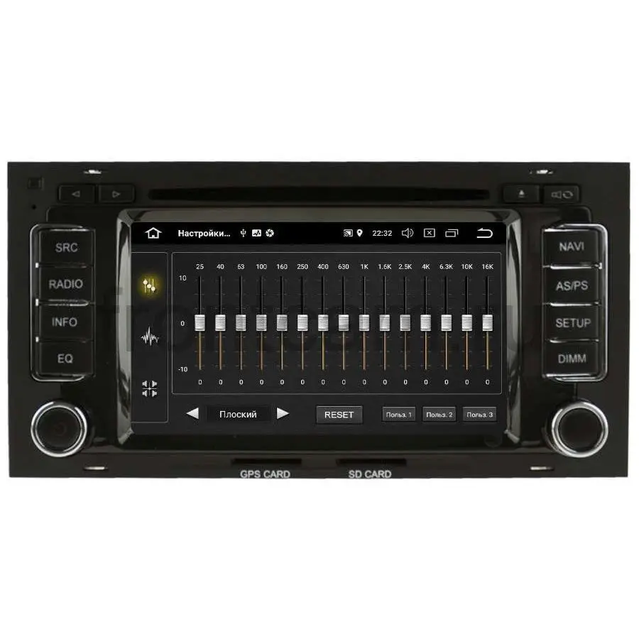 Штатная магнитола LeTrun 2577 DSP для Volkswagen Touareg, Multiv