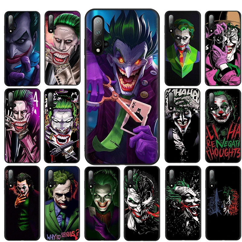 Mobile TPU Phone Case for Honor 6A 7A Pro 7C 7X 8A 8X 8C 9X 8 Lite 9 Cover Joker | Мобильные телефоны и аксессуары
