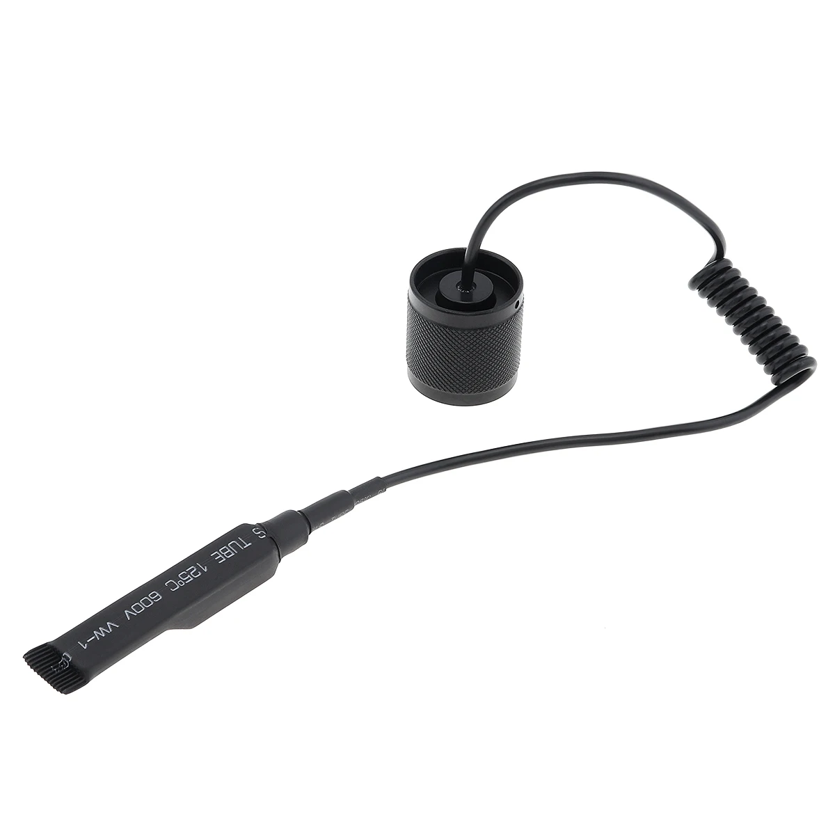 LED Flashlight SecurityIng Remote Pressure Switch LED Flashlight Parts Full Metal 2 Buttons Fit for A100 Zoomable LED Torch Tactical Flashlight