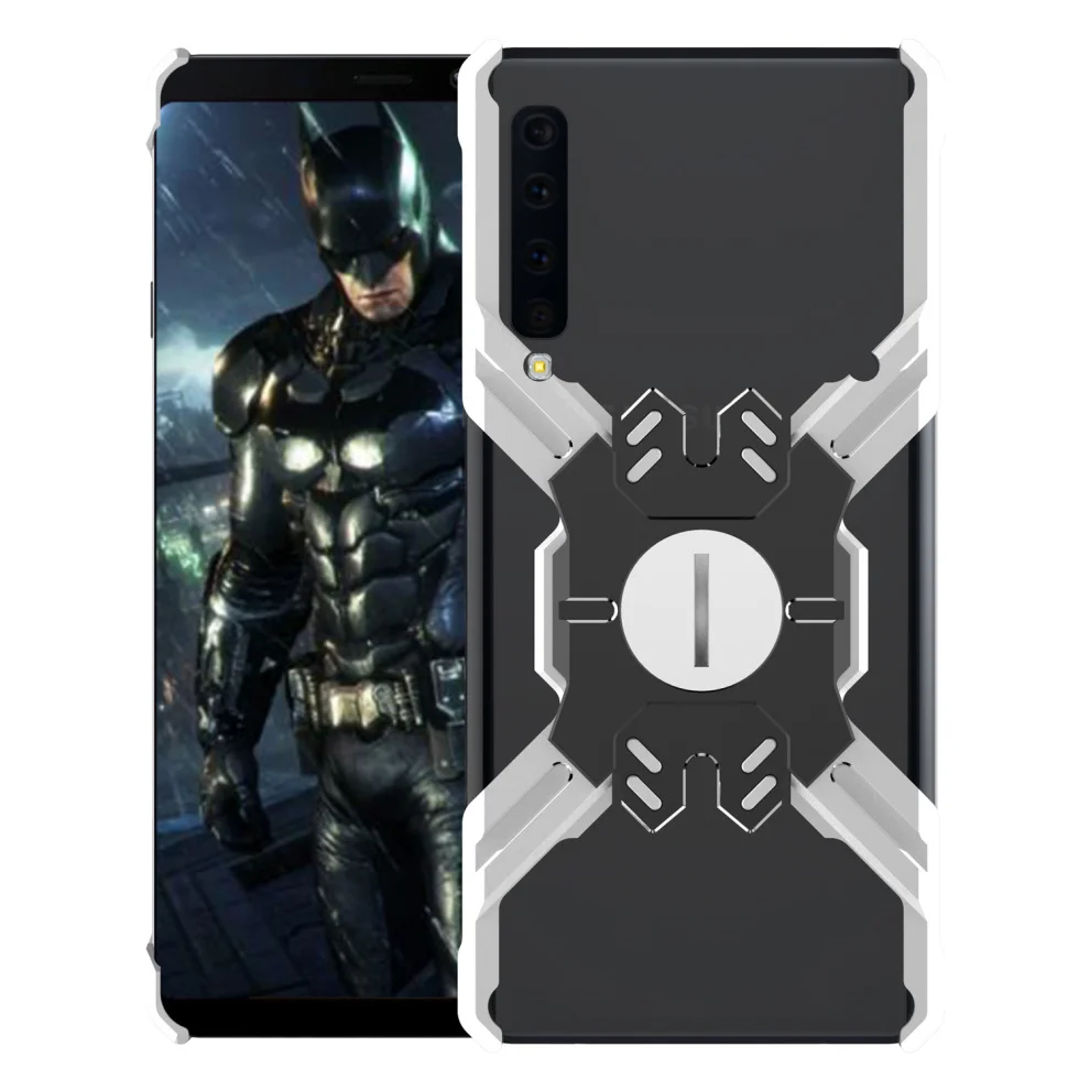 Герой Marvel элементы Алюминиевый металлический бампер чехол для samsung Galaxy A9 тонкий жесткий защитный бампер для телефона A9S