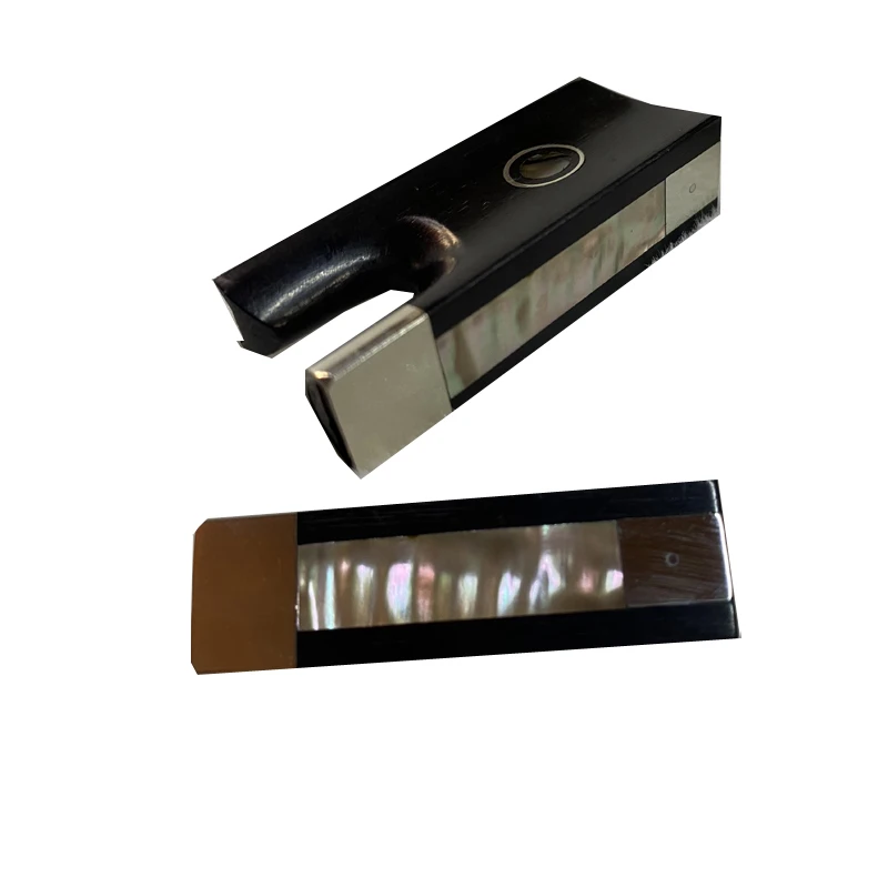 Free shipping Advanced Level Nick-Silver Mounted Ebony Frog for 4/4 violin Bow | Спорт и развлечения
