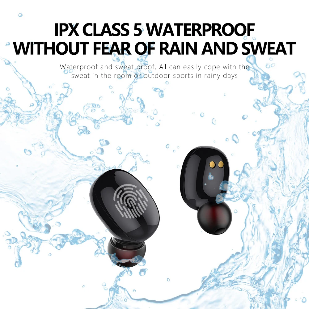 TWS Pro Air Bluetooth наушники сенсорный Водонепроницаемый Беспроводной спортивные наушники Hi-Fi наушники с зарядный чехол стручки Pki9 i12