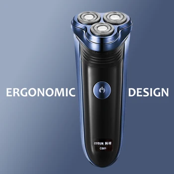 

Electric Shaving machine for Men Low noise three blade for Beard Shaver Trimmer
