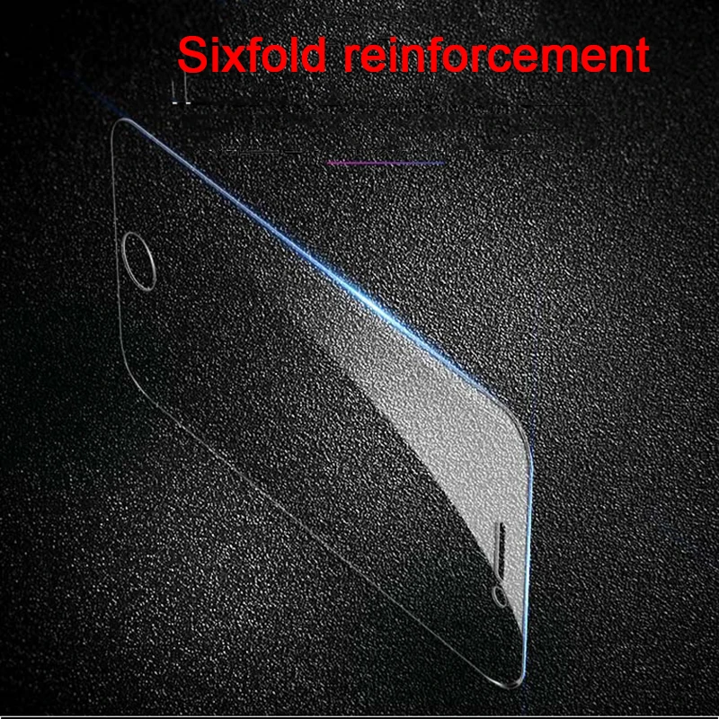 Защитная пленка из закаленного стекла с защитой от синего света для iPhone 6 6s 7 8 Plus X