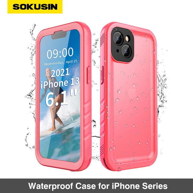 Case For iPhone 15 Pro Max 15 Plus 14 13 12 11 Pro IP68 Waterproof Clear  Full Protection Phone Cover Diving Water Proof Fundas - AliExpress